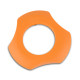 Κόπτης & βάση αυγού Πορτοκαλί Cregg