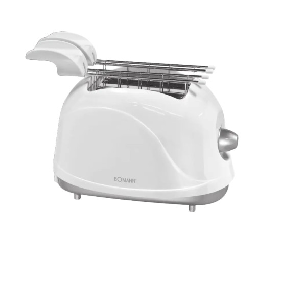 Φρυγανιέρα 750W Λευκή 2 Θέσεων 02-5142