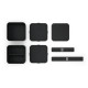 Φαγητοδοχείο τετράγωνο  MB Square – Black Onyx