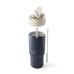 Ποτήρι ισοθερμικό με καλαμάκι -Travel Mug L blu Infinity