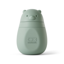 Παγούρι σιλικόνης  MB Yummy - Natural green με στόμιο 150ml για βρέφη και παιδιά