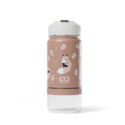 Ισοθερμικό παγούρι με καλαμάκι Twisty cannelle Fox  300 ml