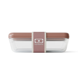 Δοχείο φαγητού Pyrex x Monbento Glass - Pure Pink Moka