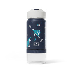 Ισοθερμικό παγούρι με καλαμάκι MB Twisty - Wolf  300ml
