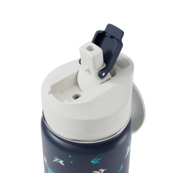 Ισοθερμικό παγούρι με καλαμάκι MB Twisty - Wolf  300ml