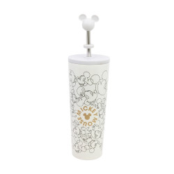Θερμός  Ποτήρι με 3D καλαμάκι 770 ml Mickey Mouse Signature