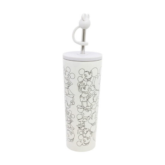 Θερμός  Ποτήρι με 3D καλαμάκι 770 ml Mickey Mouse Signature