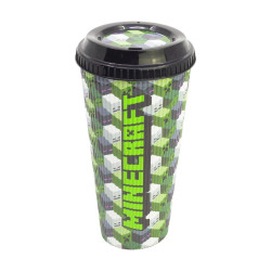 Ποτήρι Καφέ Minecraft IconicMono με Καπάκι 790ml