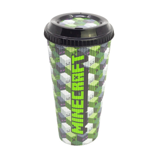 Ποτήρι Καφέ Minecraft IconicMono με Καπάκι 790ml