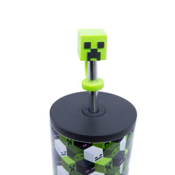 Θερμός ποτήρι Minecraft 770 ml με 3D καπάκι