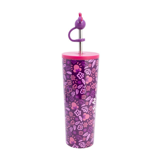 Θερμός Ποτήρι Minnie Mouse Cherrylicious με 3D Καλαμάκι 770ml