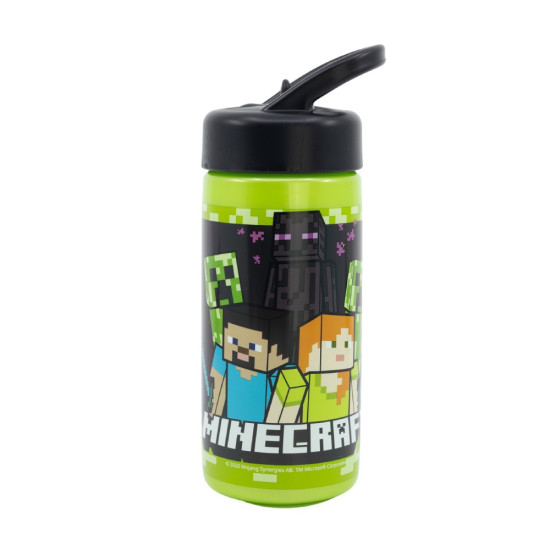 Παγούρι Minecraft με καλαμάκι 410ml