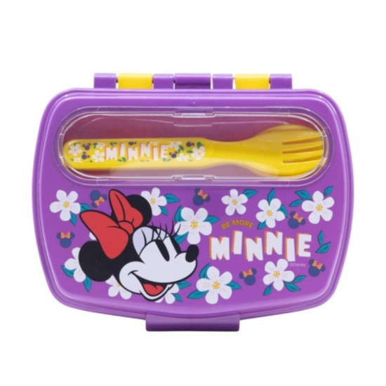 Φαγητοδοχείο Minnie Sunshine με Μαχαιροπίρουνα