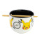 Μπολ Κεραμικό Pokémon Black Logos με Chopsticks