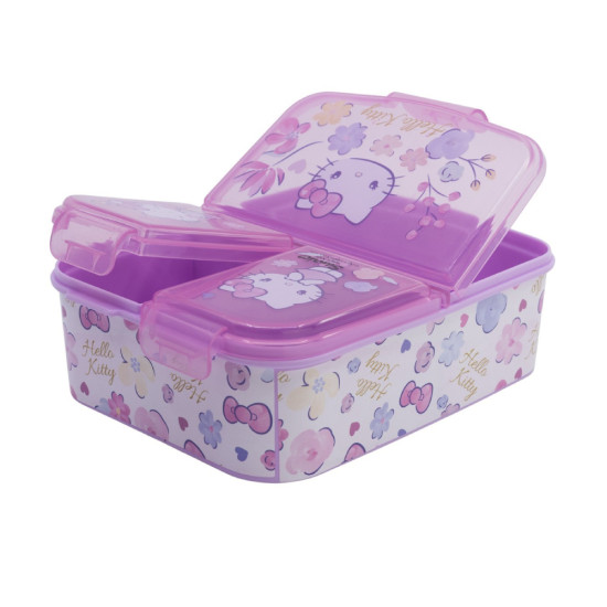 Φαγητοδοχείο Hello Kitty με 3 Θήκες