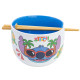 Κεραμικό μπολ Ramen με Chopsticks Stitch Sunny Leaves 