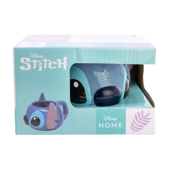 Κούπα 3D Stitch Κεραμική 375 ml σε Κουτί Δώρου