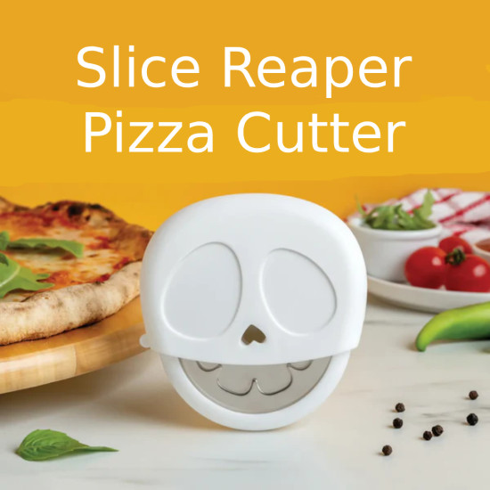 Κόφτης πίτσας σε σχήμα νεκροκεφαλής  Slice Reaper