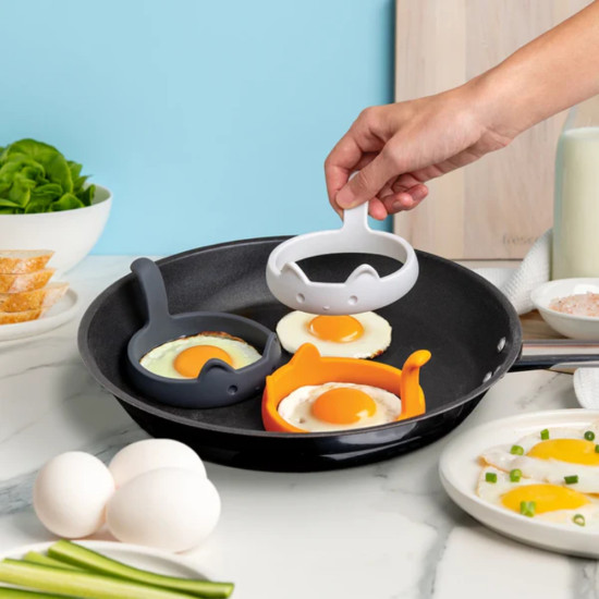 Σετ Δαχτυλίδια Μαγειρικής για Αυγά Pancakes PanCats Cooking Ring 
