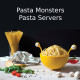 Σετ Σερβιρίσματος Ζυμαρικών Pasta Monsters 