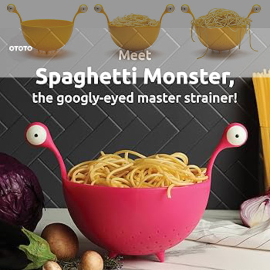 Σουρωτήρι Ζυμαρικών Spaghetti Monster 